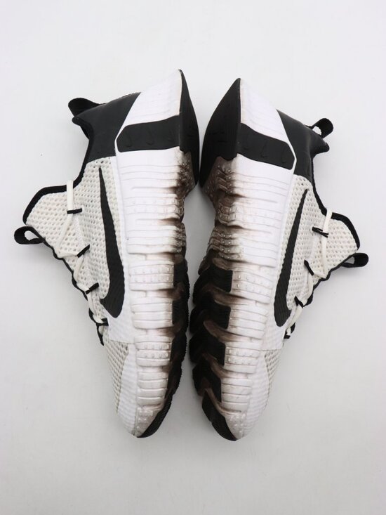 Nike Free Metcon 3 Men\'s 13 Black/White Mesh Athletic Running Sneaker CJ0861-190 main image 4